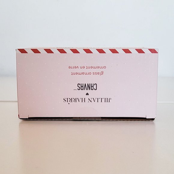 Jillian Harris X CANVAS Christmas Car Ride Glass Ornament NEW - Picture 6 of 11